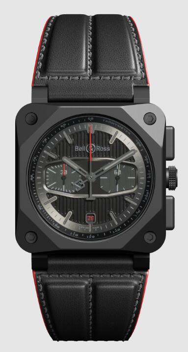 Review Bell and Ross BR 03 Replica Watch BR 03-94 BLACKTRACK BR0394-BTR-CE/SCA - Click Image to Close